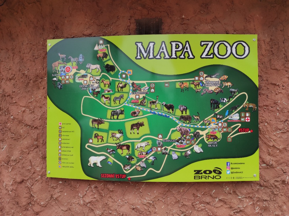 Navštivte zoo (zoologickou zahradu) na podzim