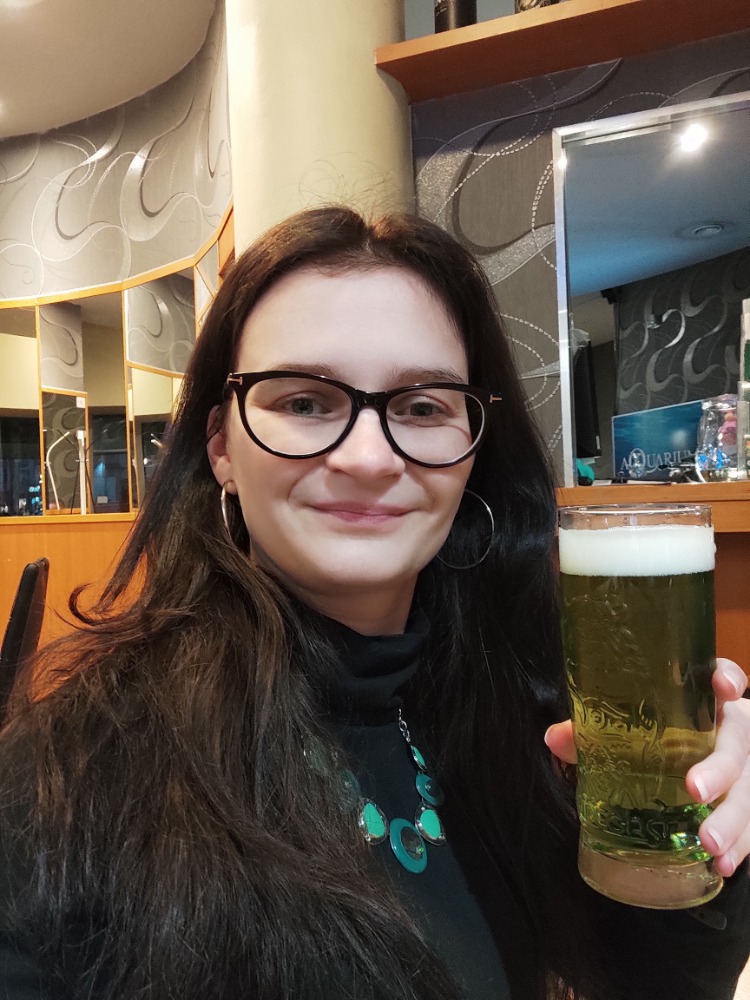 Sandra Friebová a zelené pivo 2022