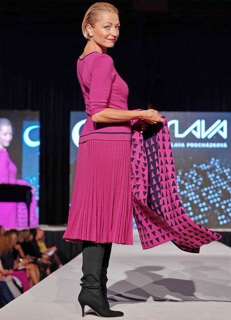 Módní návrhářka Jaroslava Procházková tvoří módu převážně pro ženy
