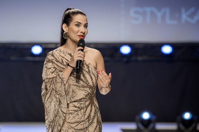 Exkluzivní fashion show veletrhu Styl a Kabo moderovala Eva Decastelo