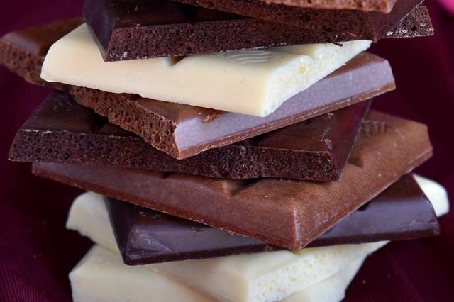 Které druhy čokolády vám chutnají nejvíce, hořká, mléčná nebo bílá