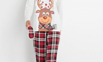 Zaujme vás dámské pyžamo či noční košile s vánočním motivem?
