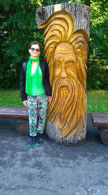 Líbí se vám dřevěné sochy?