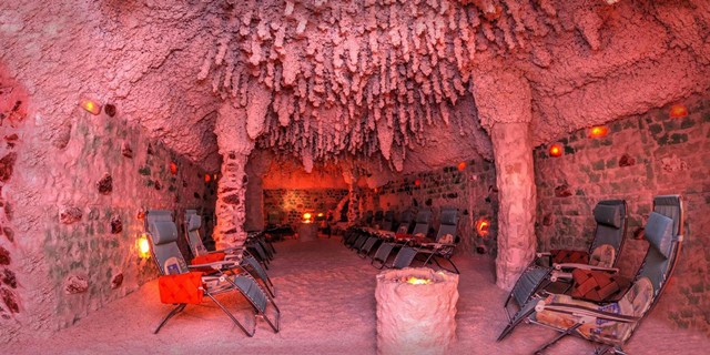 V Penzionu Birdie si můžete užít i solnou jeskyni